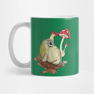 Mushroom Frog Mug